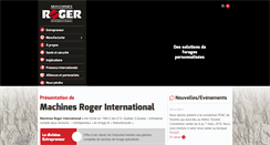 Desktop Screenshot of machines-roger.ca